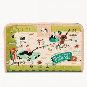 SPARTINA TENNESSEE SNAP WALLET NEVER USED